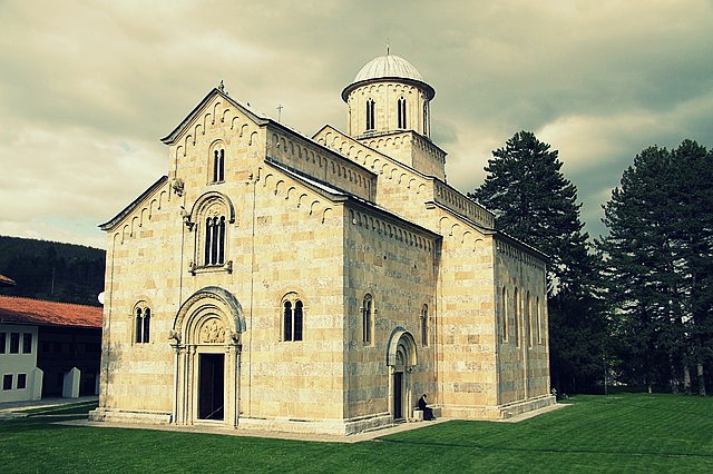 Kosovo klášter Visoki Dečani